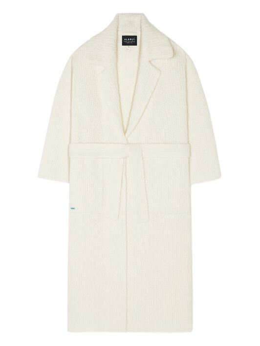 Alanui Alanui Finest Coat White LWHQ013E24KNI001