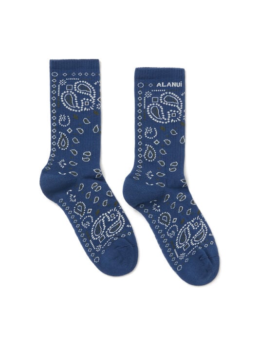 Alanui Bandana Socks Arbour-Multicolor LWRA007E25KNI001