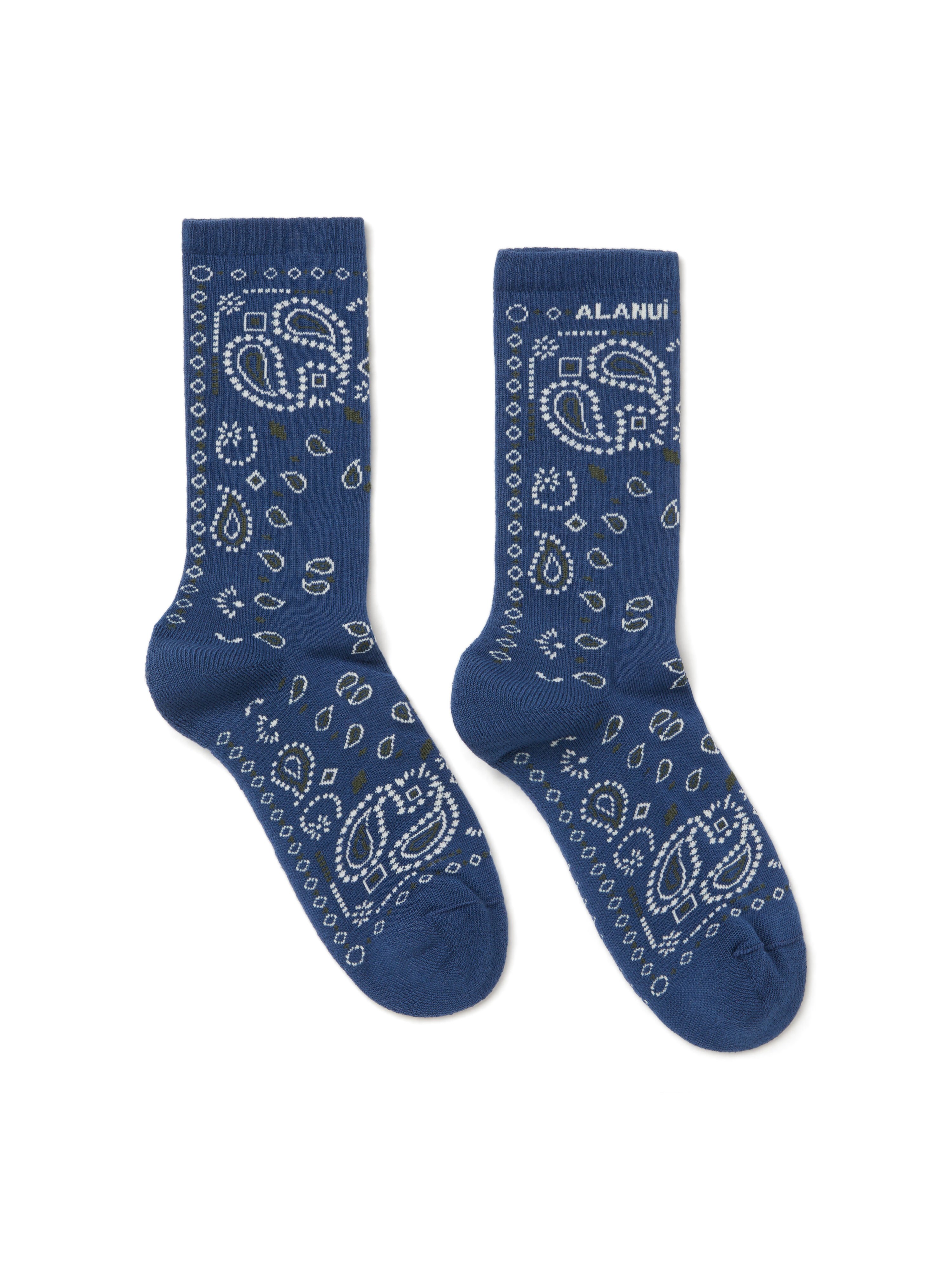 Alanui Bandana Socks Arbour-Multicolor LWRA007E25KNI001