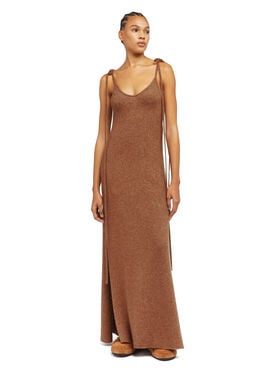 Alanui Alanui Finest Dress Luli Brown