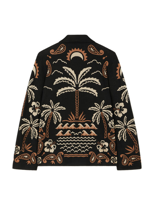 Alanui Glimpse Of Eden Shirt Black-Dakar LWHY001E25KNI002