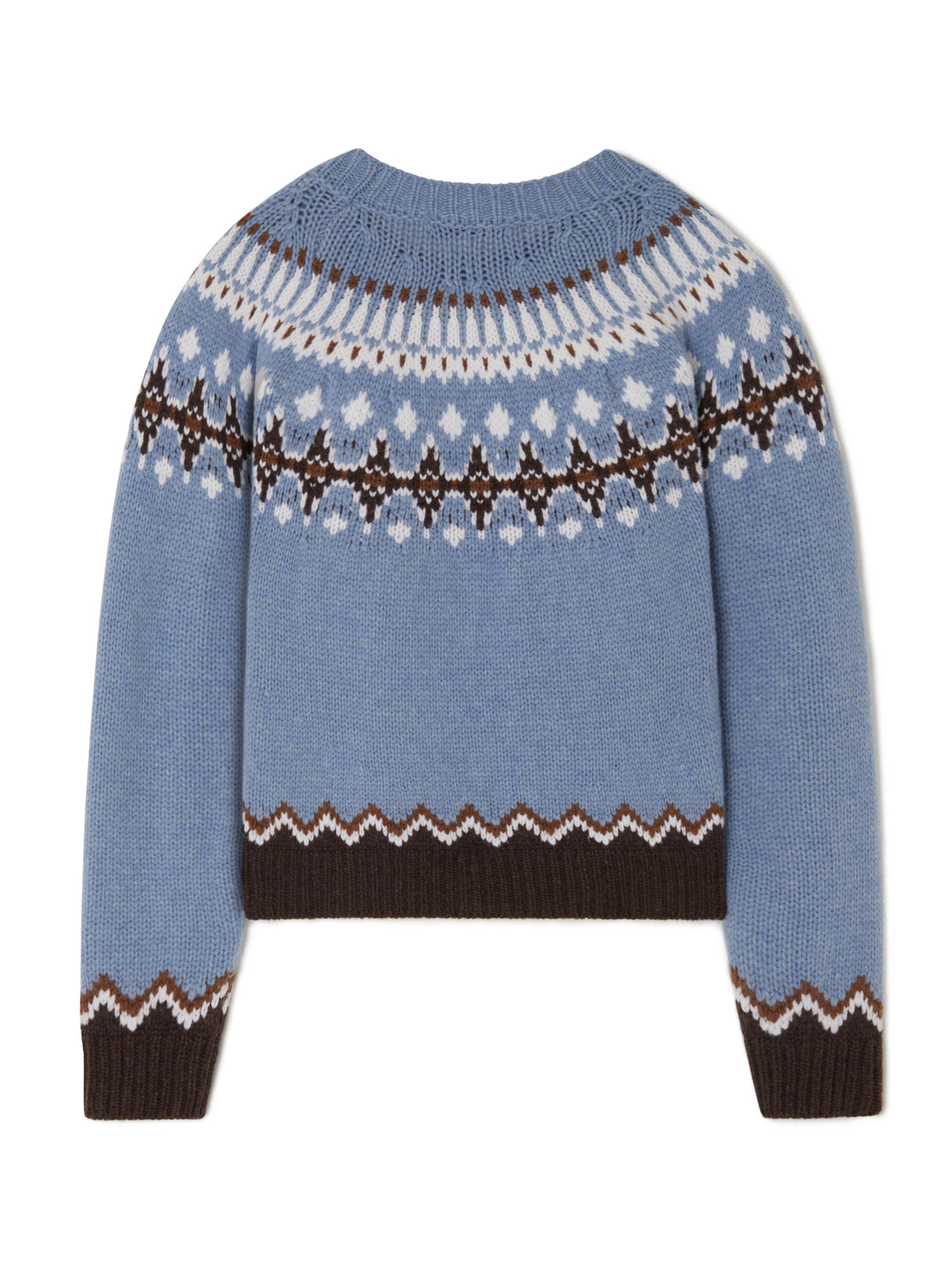 Alanui Sweet Winter Sweater Celestial-Multicolor LWHE061E25KNI001