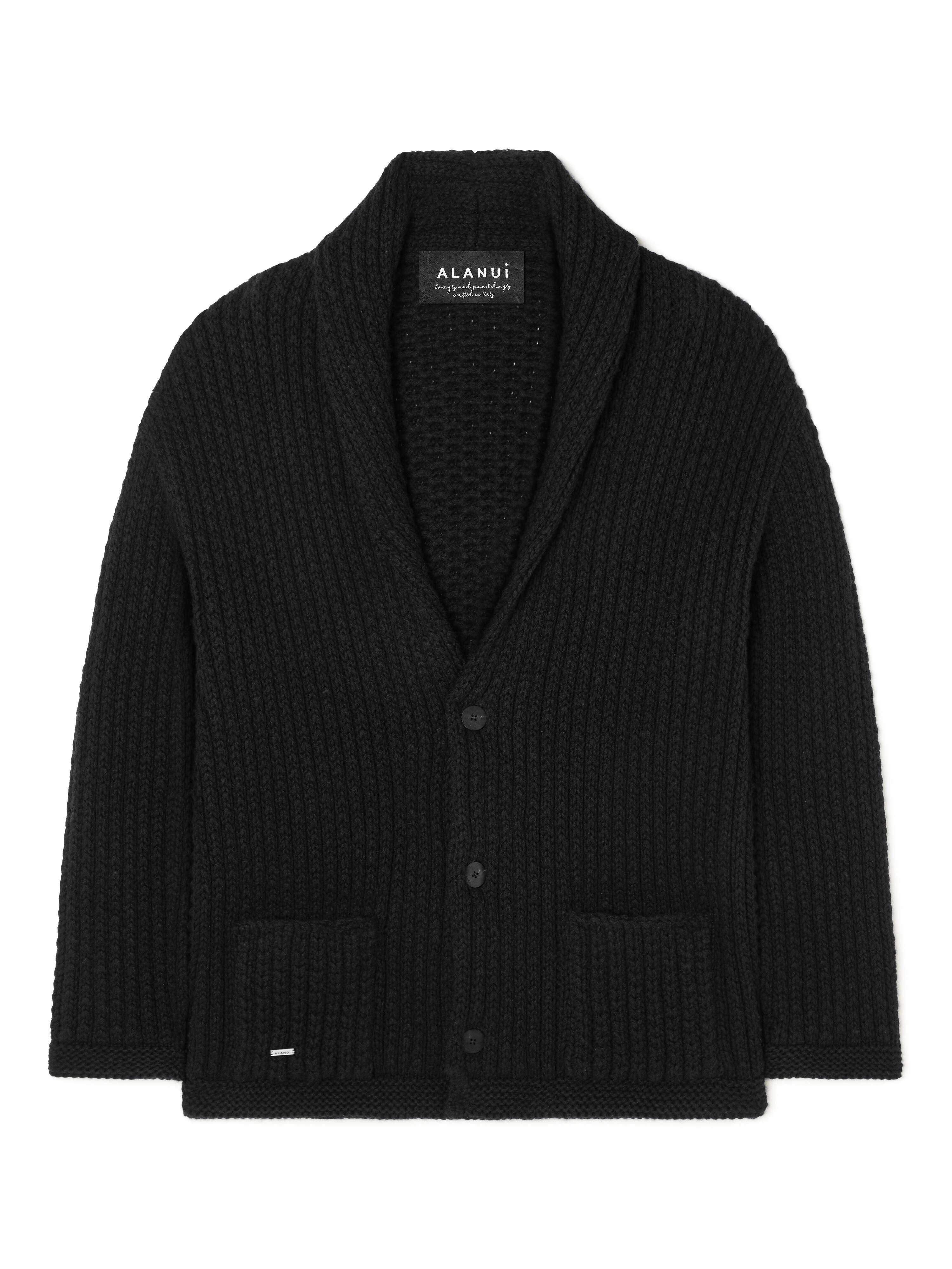 Alanui Alanui Finest Knit Cardigan Black LMHB037R24KNI001