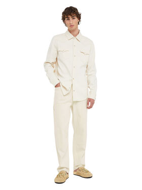 Alanui Raw Cargo Denim Pants Coffee-Linseed LMHB039R25KNI002