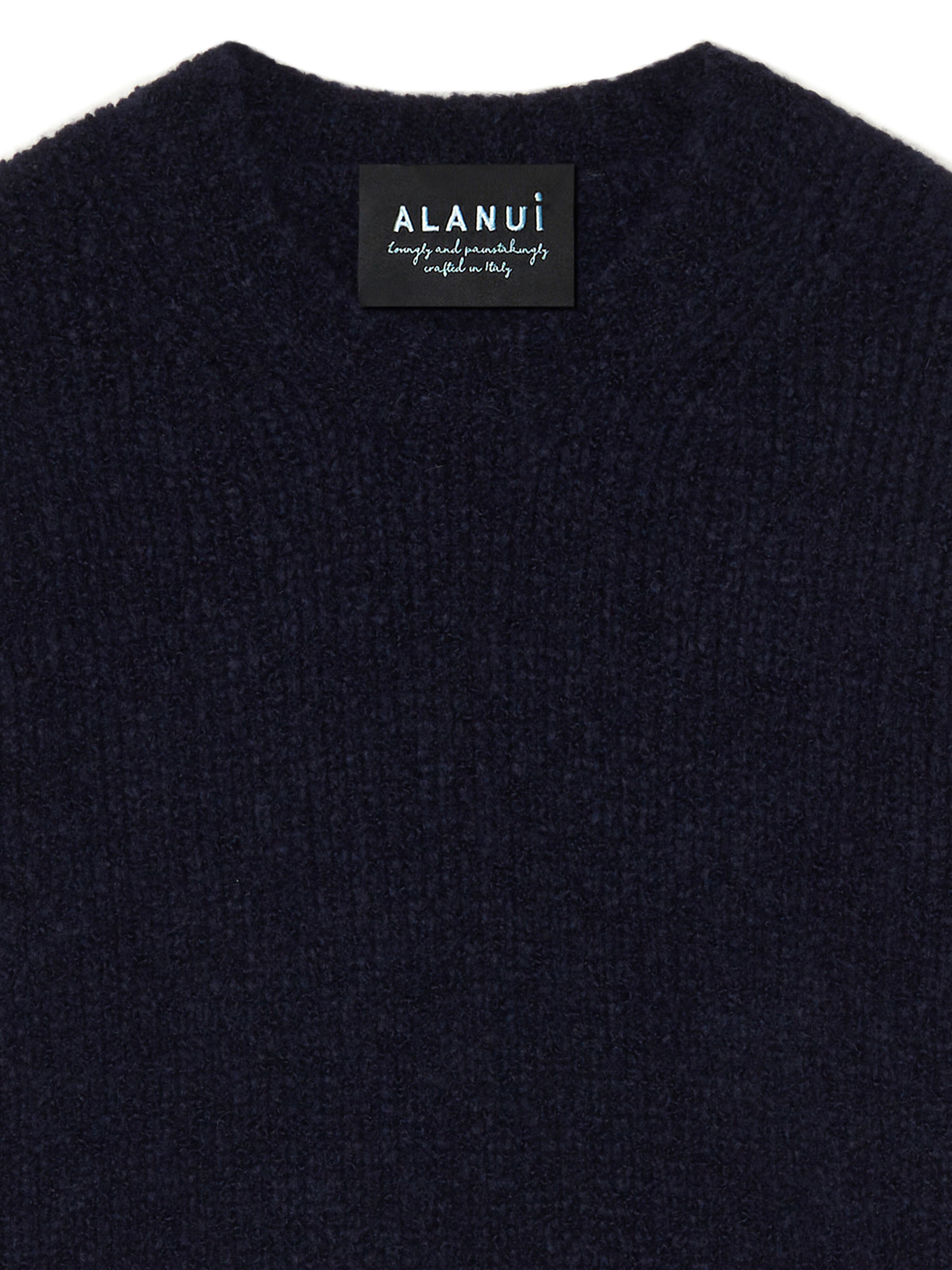 Alanui Alanui Finest Sweater Midnight Blue LMHE033E25KNI004