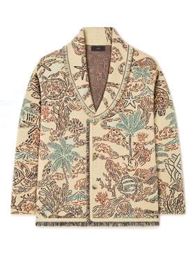 Alanui Sketched By The Sea Cardigan Sunlight-Multicolor LMHB039R26KNI006