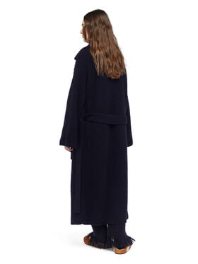 Alanui Alanui Finest Coat Midnight Blue