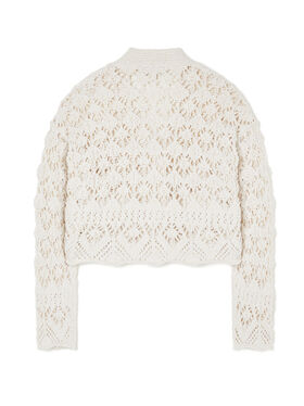 Alanui Lagoon Romance Cardicrop White Pearl