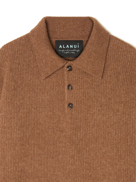 Alanui Alanui Finest Polo Luli Brown LMHV003E25KNI001