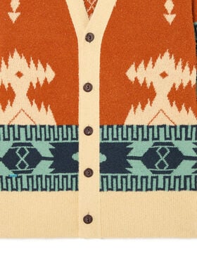 Alanui Golden Dusk Cardigan Sunrise-Sunlight