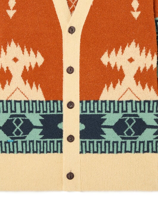 Alanui Golden Dusk Cardigan Sunrise-Sunlight LMHB035R26KNI001