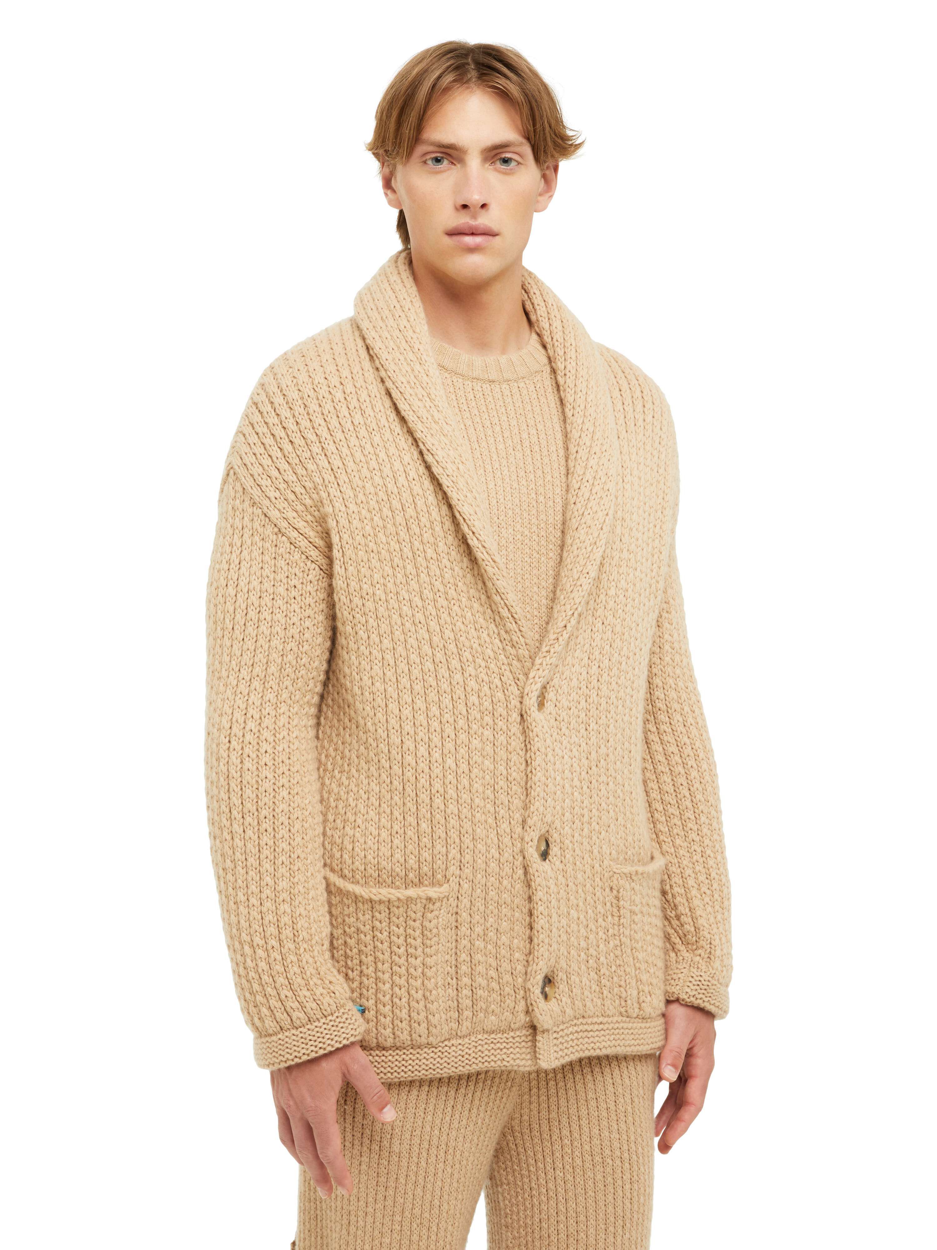 Alanui Alanui Finest Knit Cardigan Sandstorm LMHB037R24KNI001