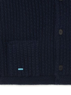 Alanui Alanui Finest Cardigan Deep Blue