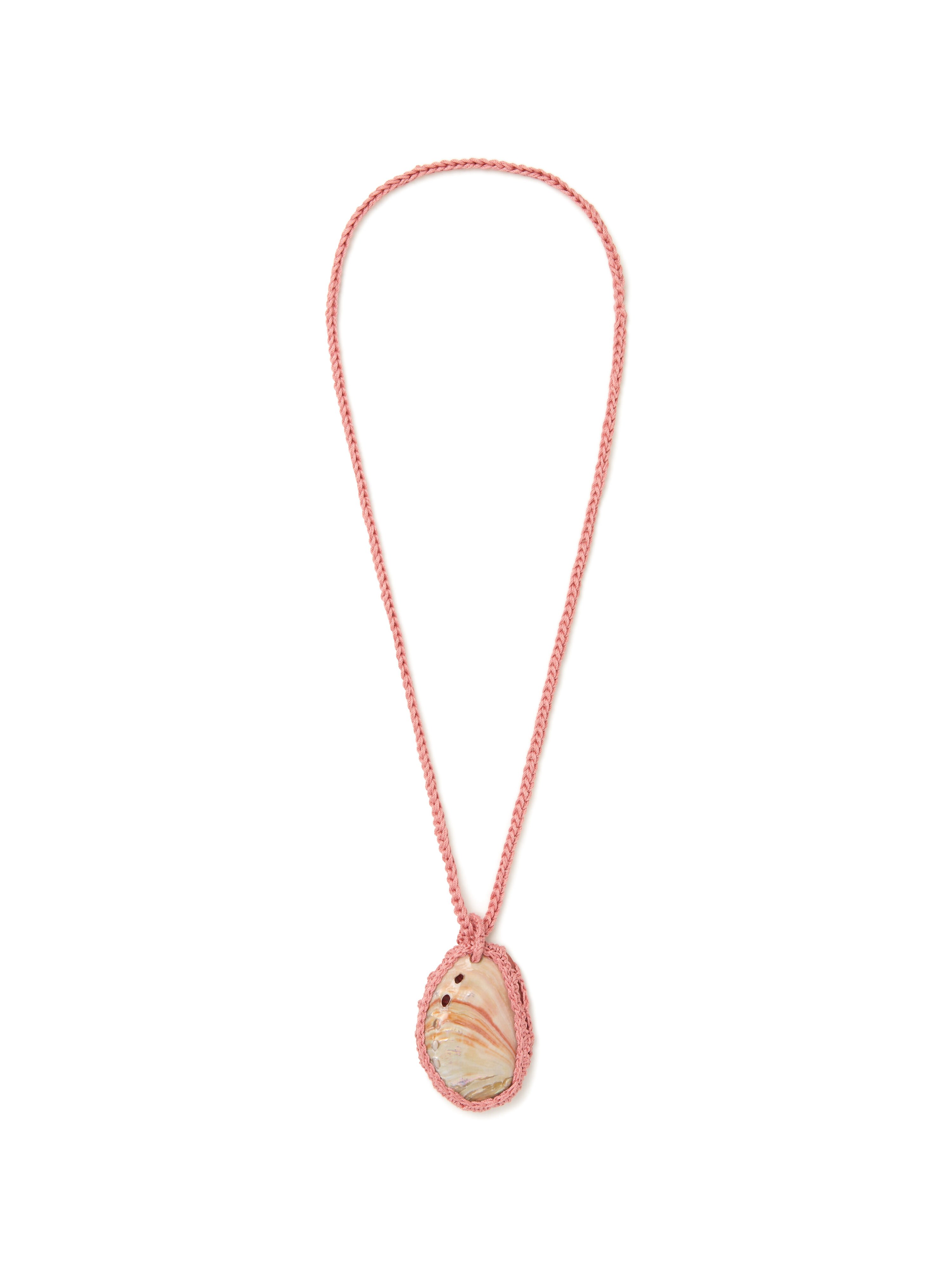 Alanui Mermaid Inside Necklace Rosy Spike