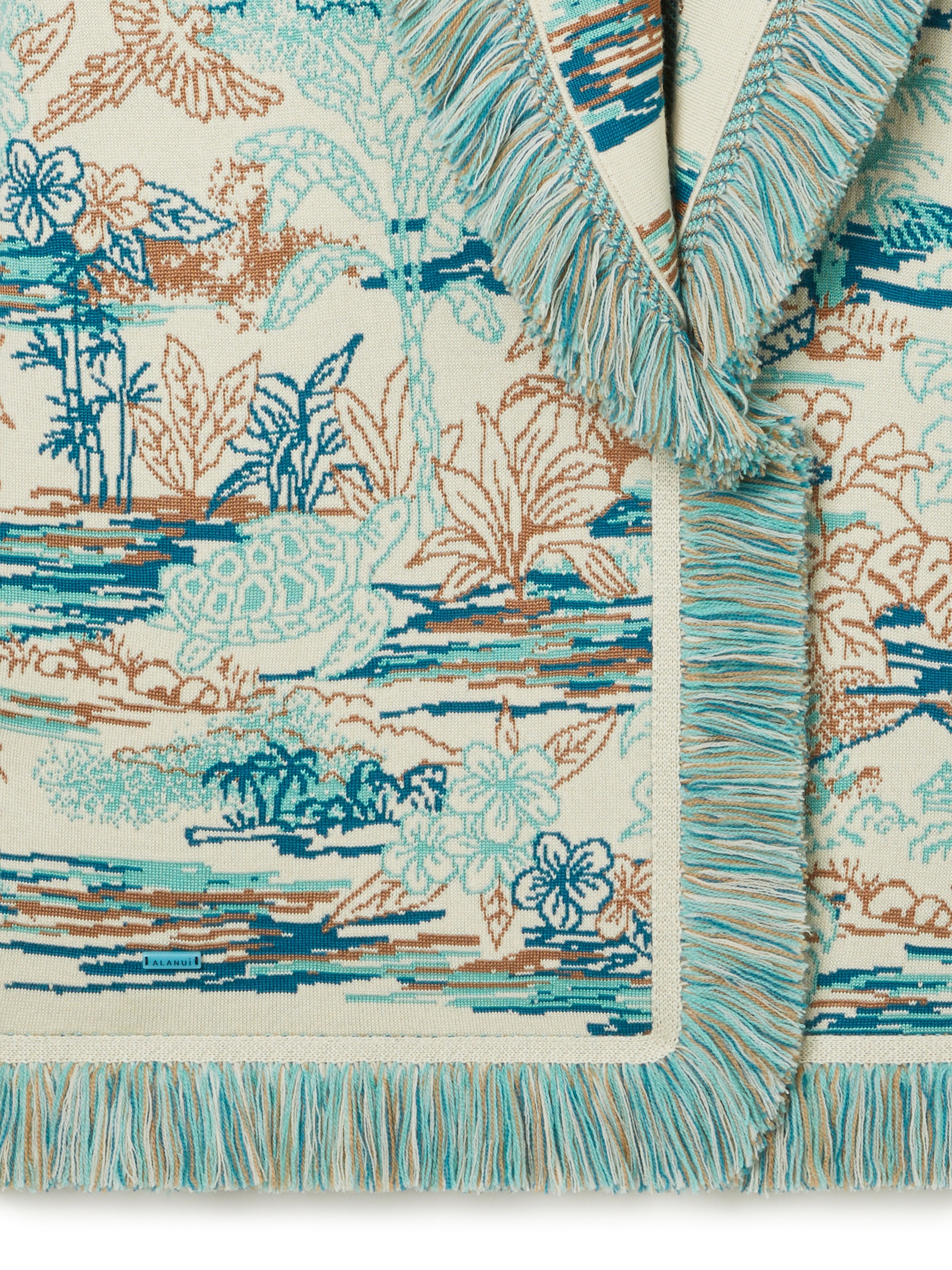 Alanui Lost In The Blue Cardigan Sea Shell-Multicolor LWHB064R26KNI021 Alanui Lost In The Blue Cardigan Sea Shell-Multicolor LWHB064R26KNI021