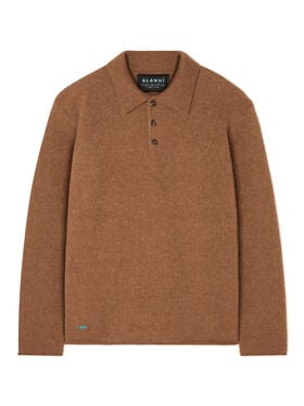 Alanui Alanui Finest Polo Luli Brown LMHV003E25KNI001
