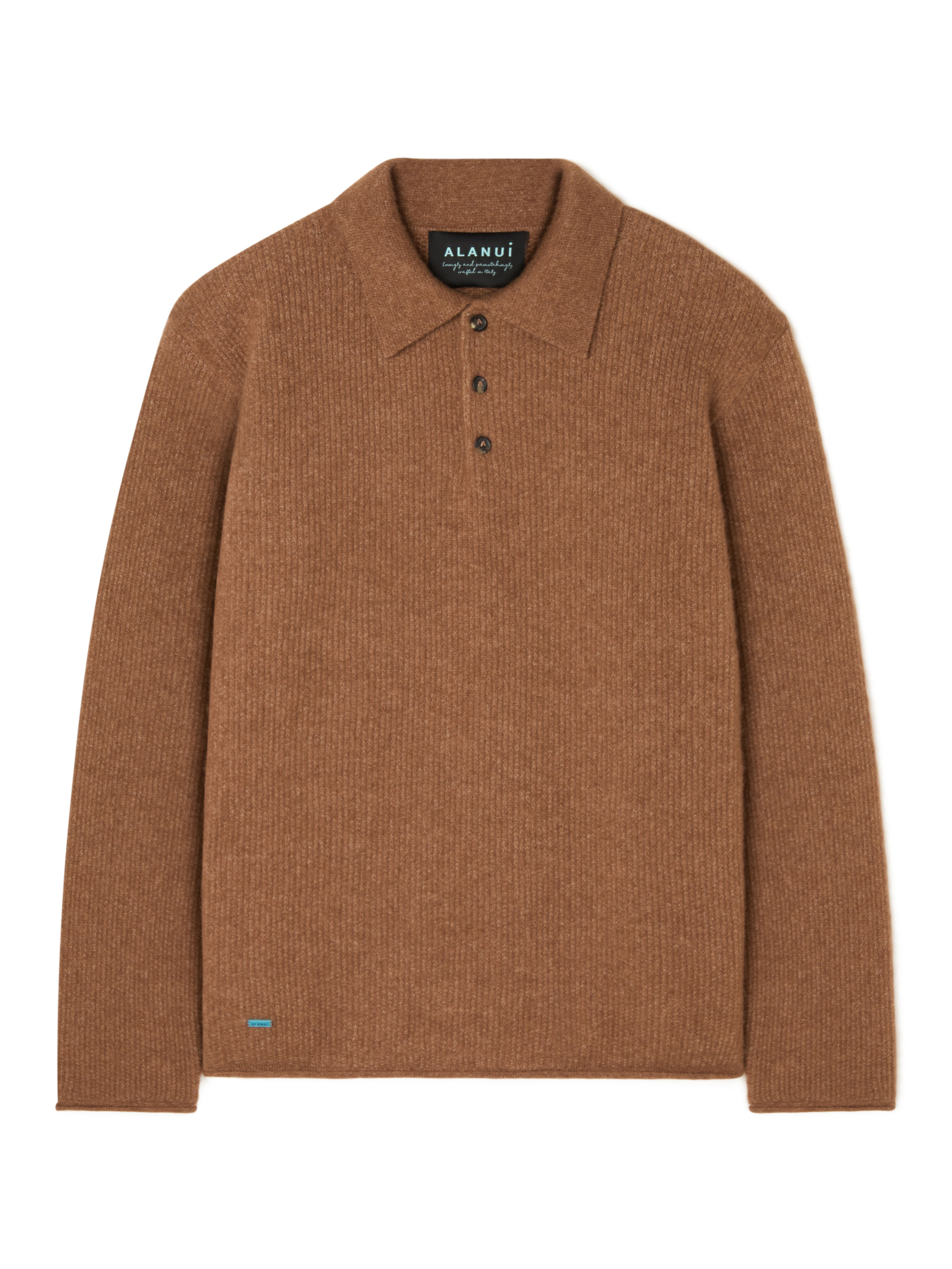 Alanui Alanui Finest Polo Luli Brown LMHV003E25KNI001