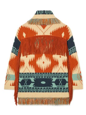 Alanui Golden Dusk Cardigan Sunrise-Sunlight