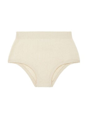 Alanui Cashmere Culotte White LWHM020E25KNI001