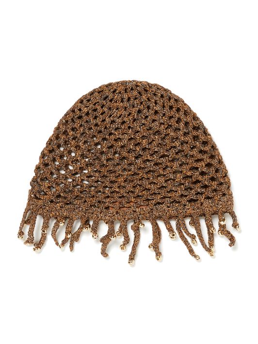 Alanui Shady Beach Hat Pecan LWLA027R25KNI002
