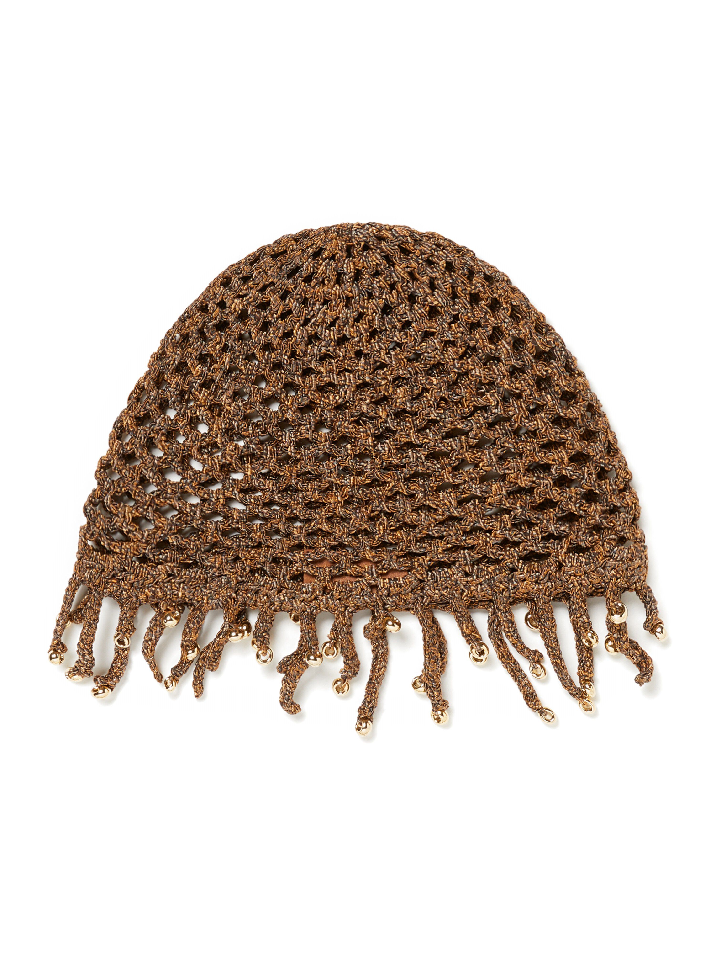 Alanui Shady Beach Hat Pecan LWLA027R25KNI002