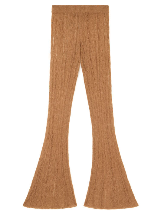 Alanui Desert Drift Pants Camel LWHG017E25KNI001