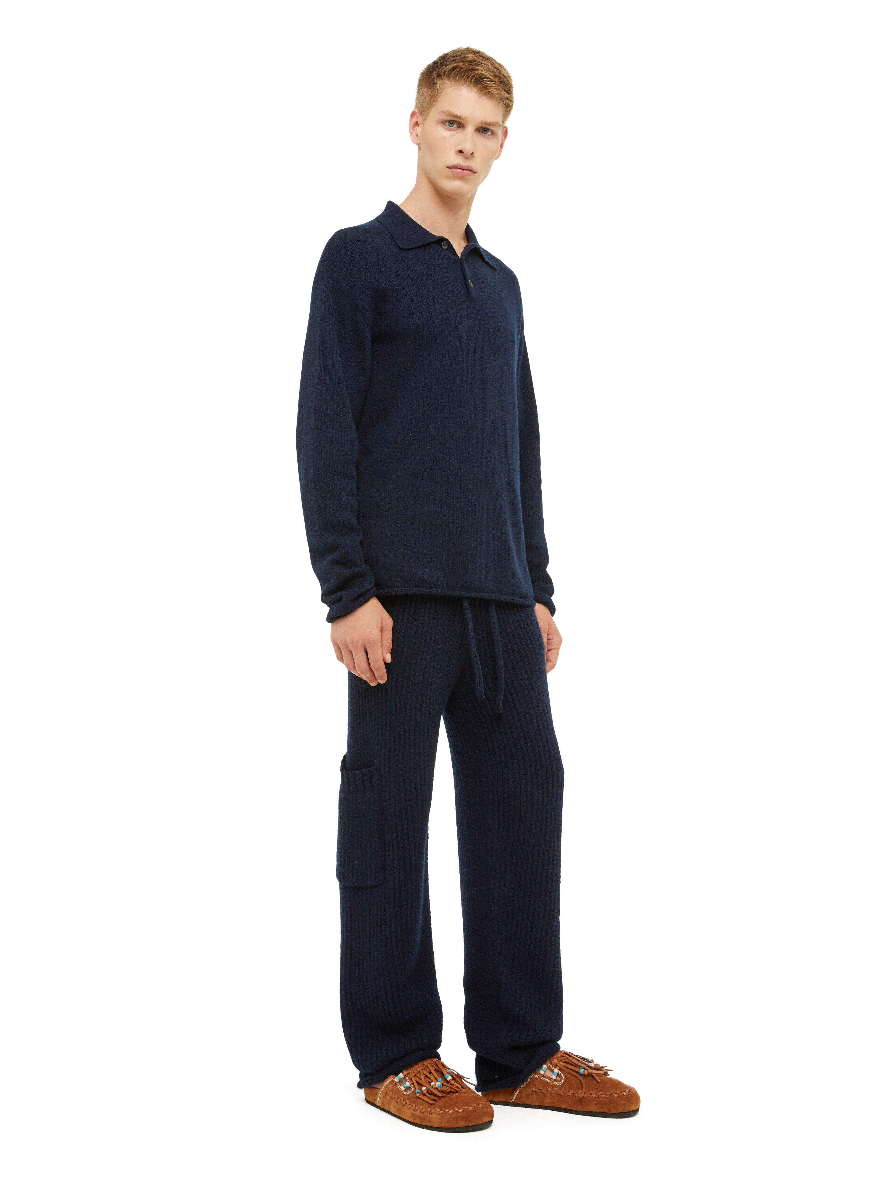 Alanui Alanui Finest Polo Black LMHV003R24KNI001