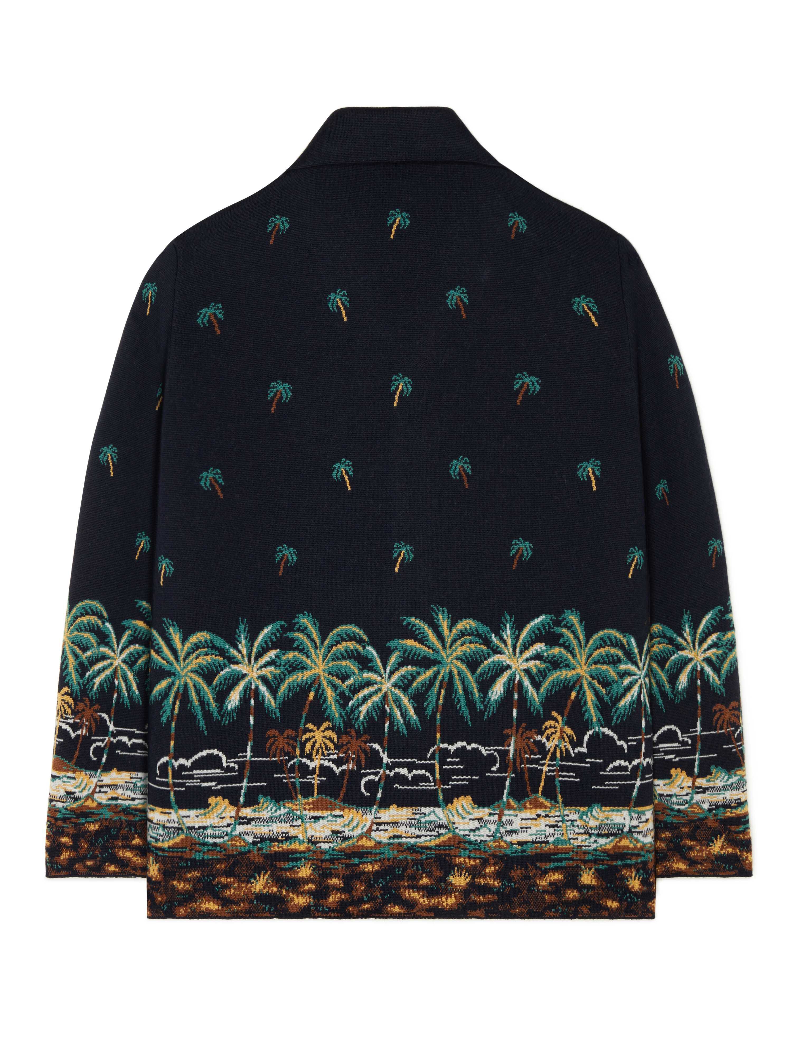 Alanui The Tale Of A Hawaiian Shirt Midnight Blue-Multicolor LMHY004E24KNI001