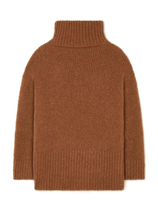 Alanui Alanui Finest Turtleneck Luli Brown LWHF008E24KNI001