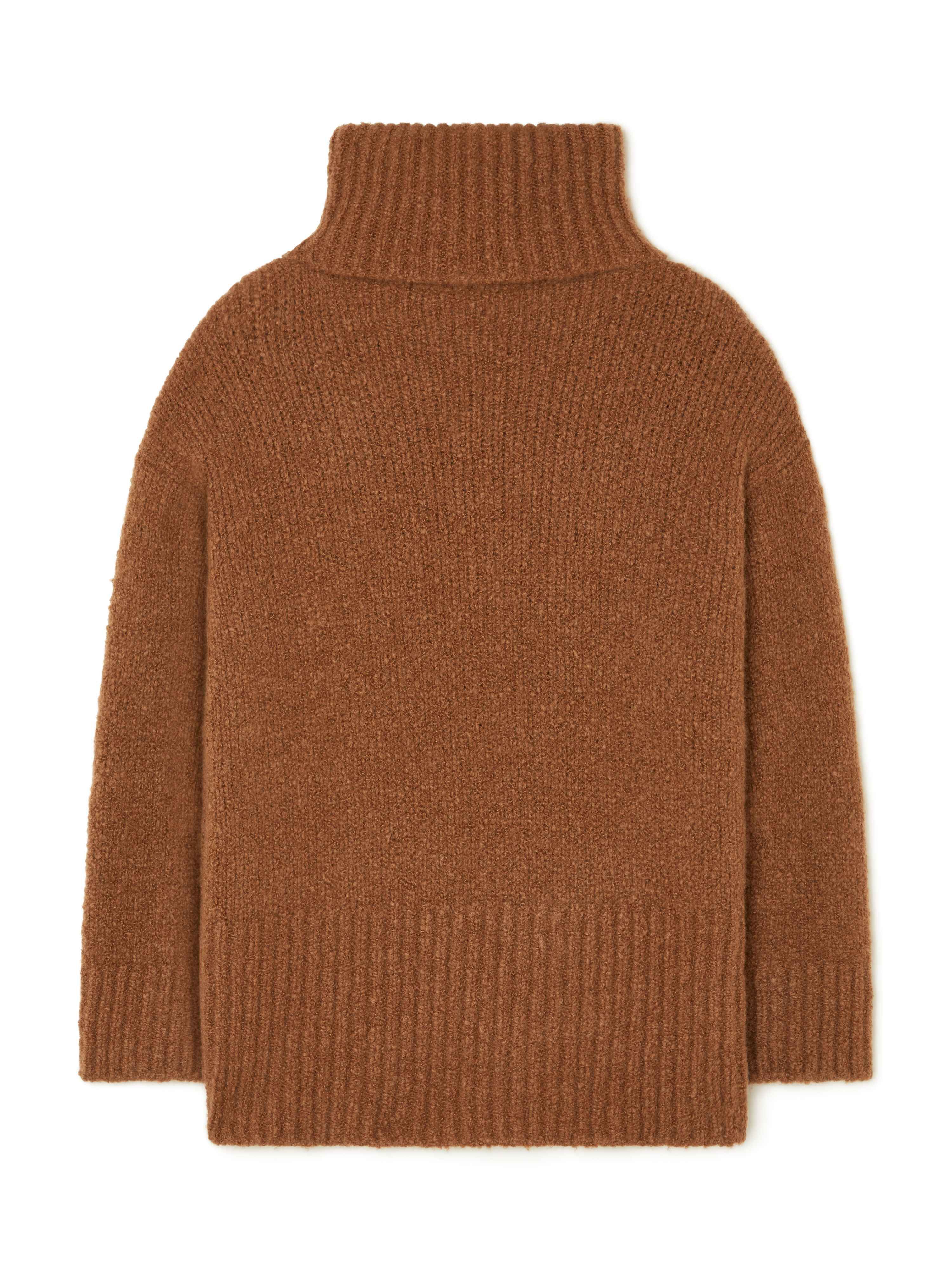 Alanui Alanui Finest Turtleneck Luli Brown LWHF008E24KNI001