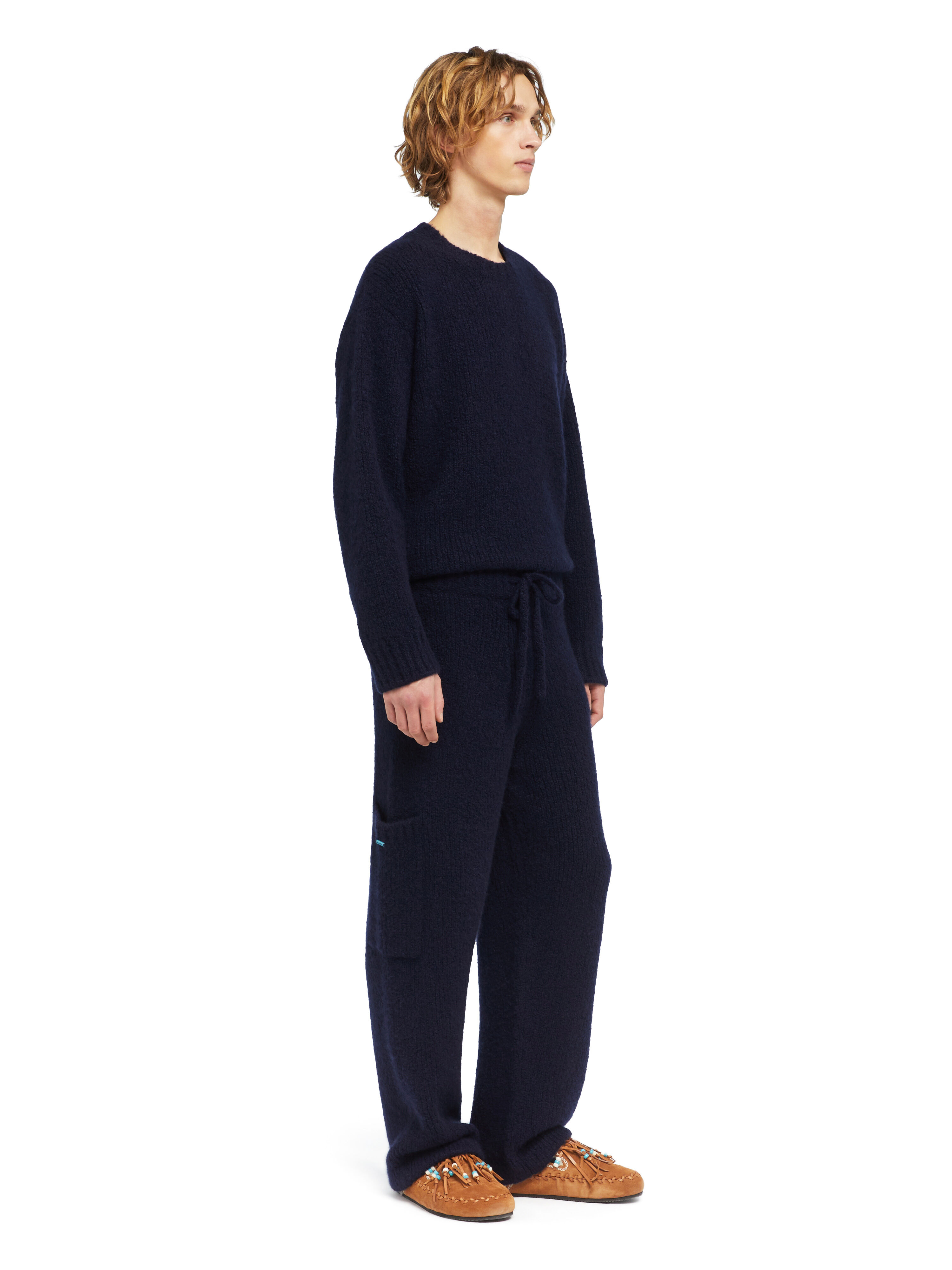 Alanui Alanui Finest Pants Midnight Blue LMHG015E25KNI001