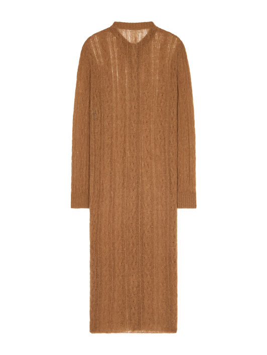 Alanui Desert Drift Cardigan Camel LWHB085E25KNI001