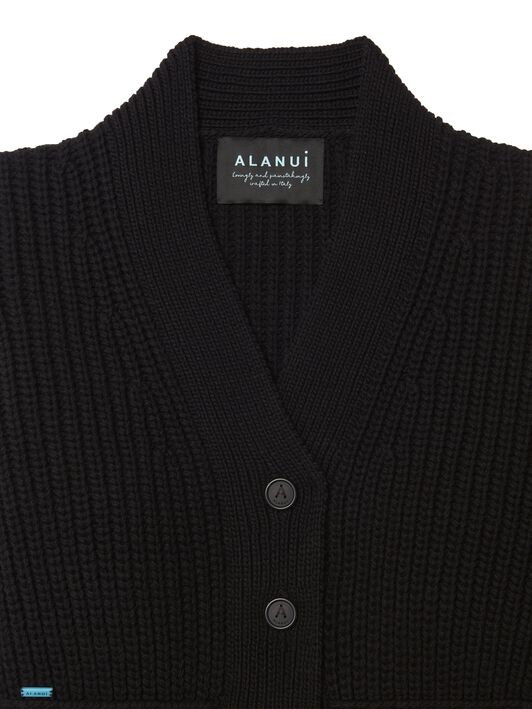 Alanui Alanui Finest Cardicrop Black LWHB055R25KNI002