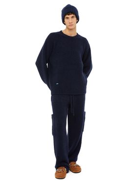 Alanui Alanui Finest Pants Chalk-Indigo LMHM004R25KNI003