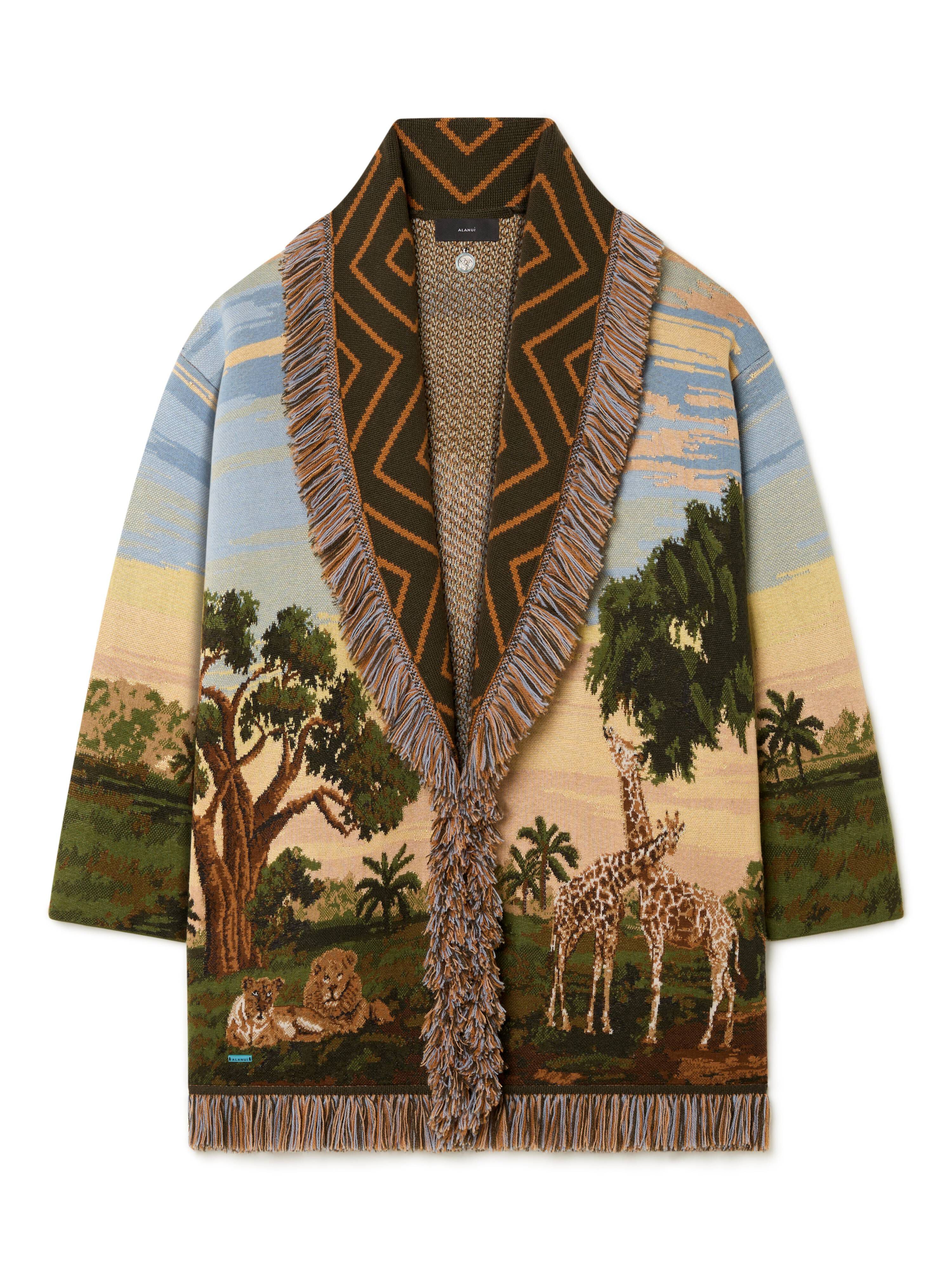 Alanui Savannah Sunrise Cardigan Multicolor LWHB064R25KNI00C