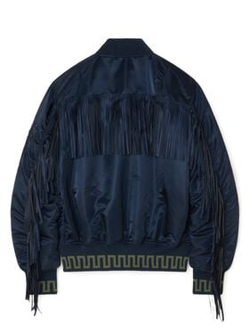 Alanui Alpha Industries X Alanui Bomber Replica Blue