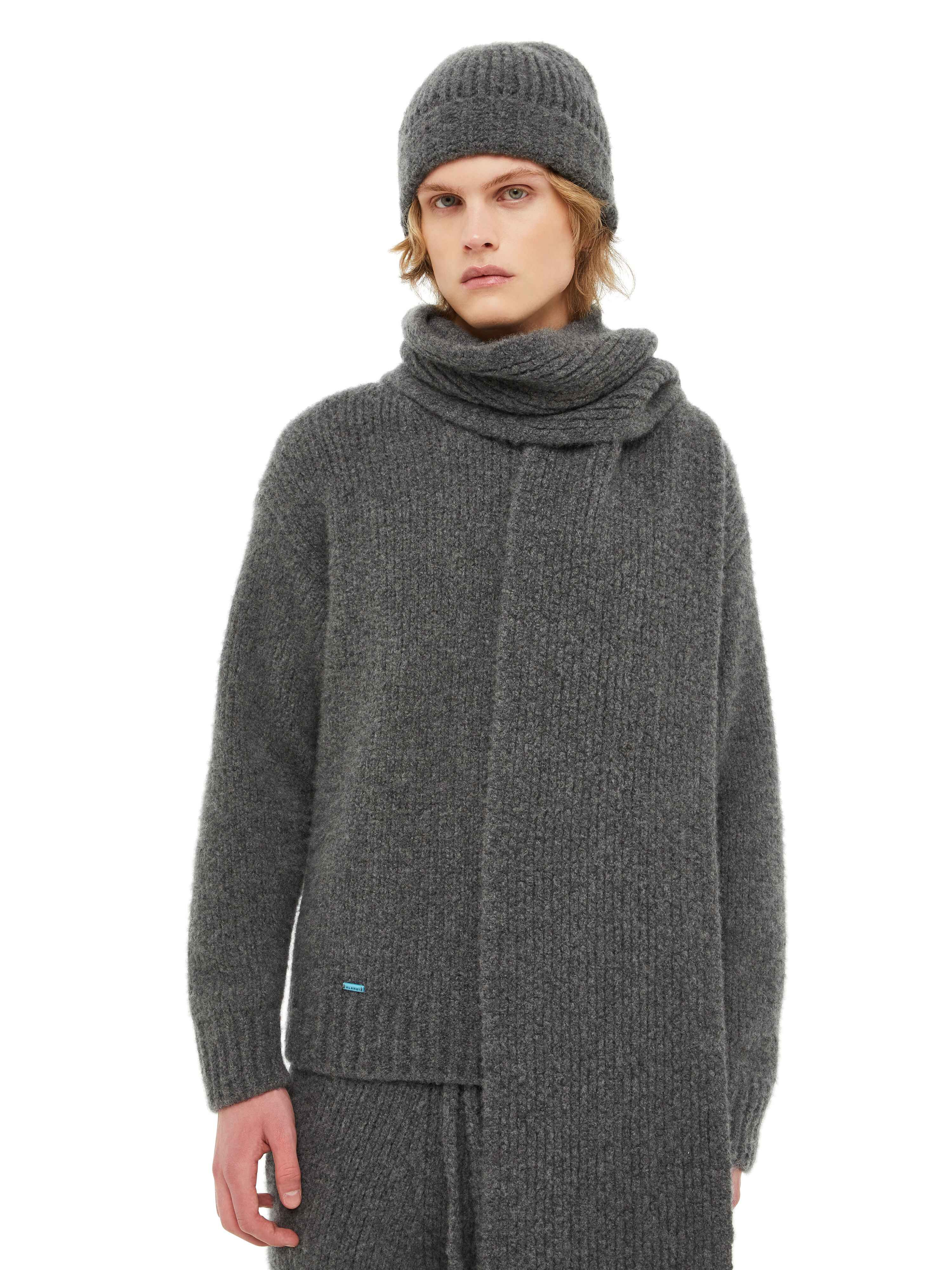 Alanui Alanui Finest Beanie Thunderstorm LMLA008F23KNI001