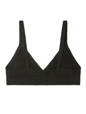 Alanui Cashmere Bralette Black
