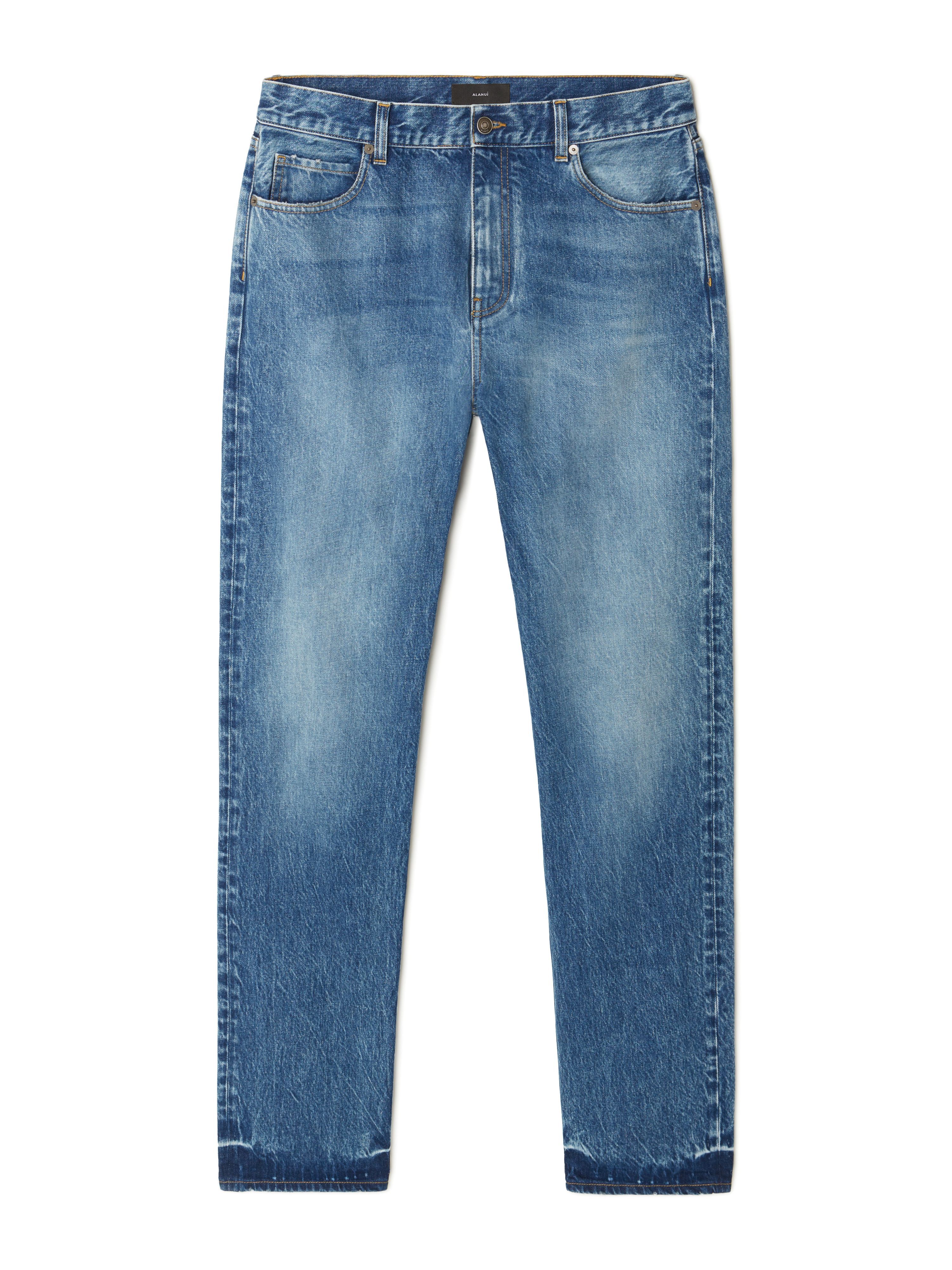 Alanui Medium Wash Denim Pants Medium Wash Blue Denim LMYA013R25DEN001
