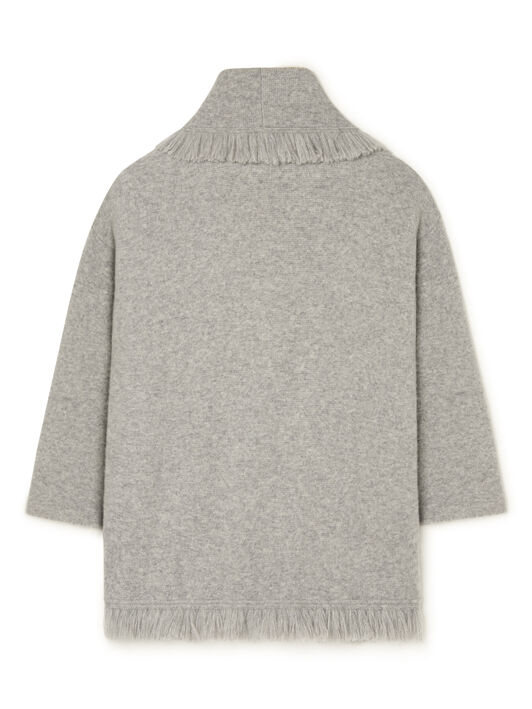 Alanui Alanui Finest Cardigan Coco Grey LWHB064E25KNI00E