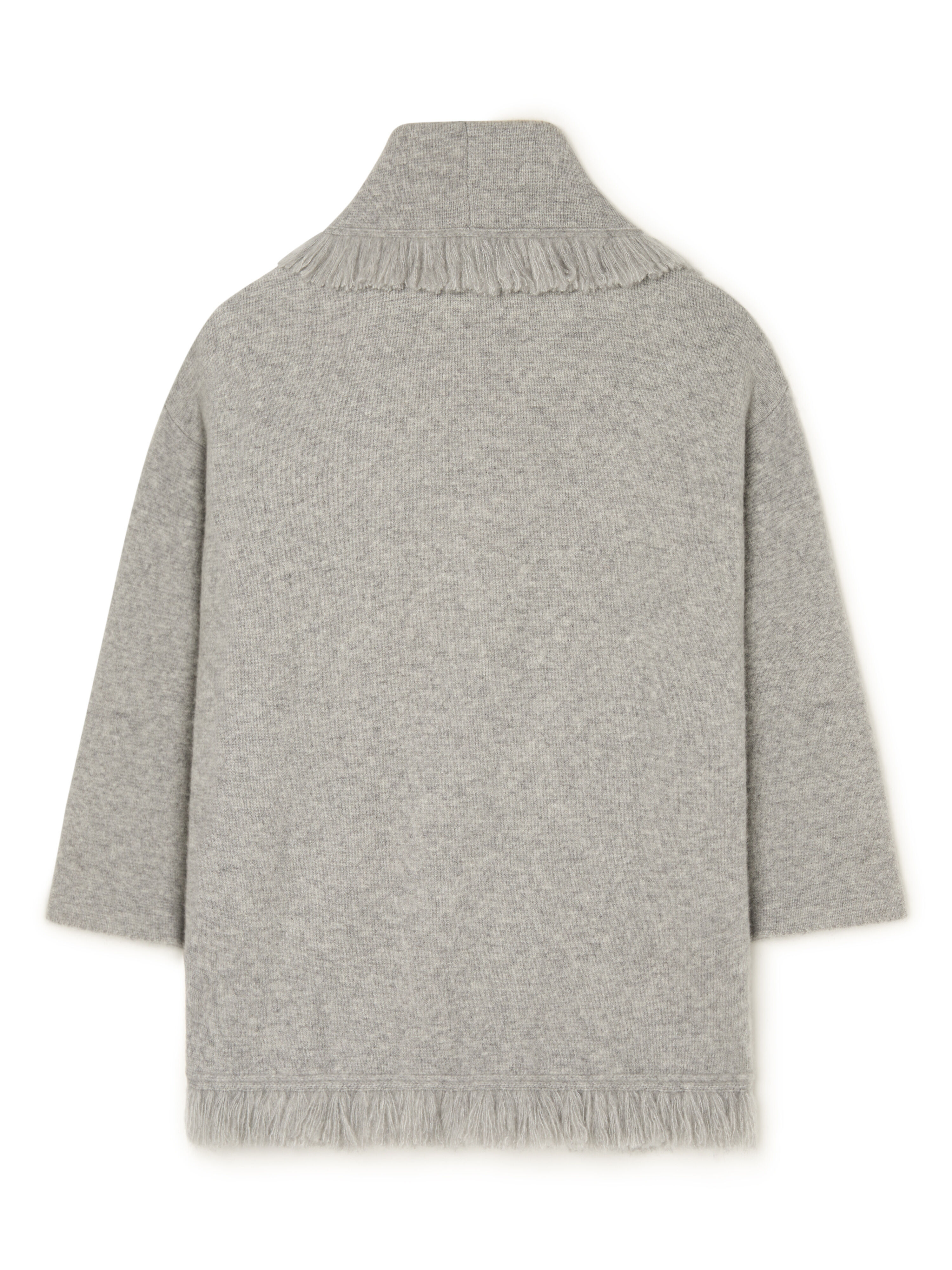 Alanui Alanui Finest Cardigan Coco Grey LWHB064E25KNI00E