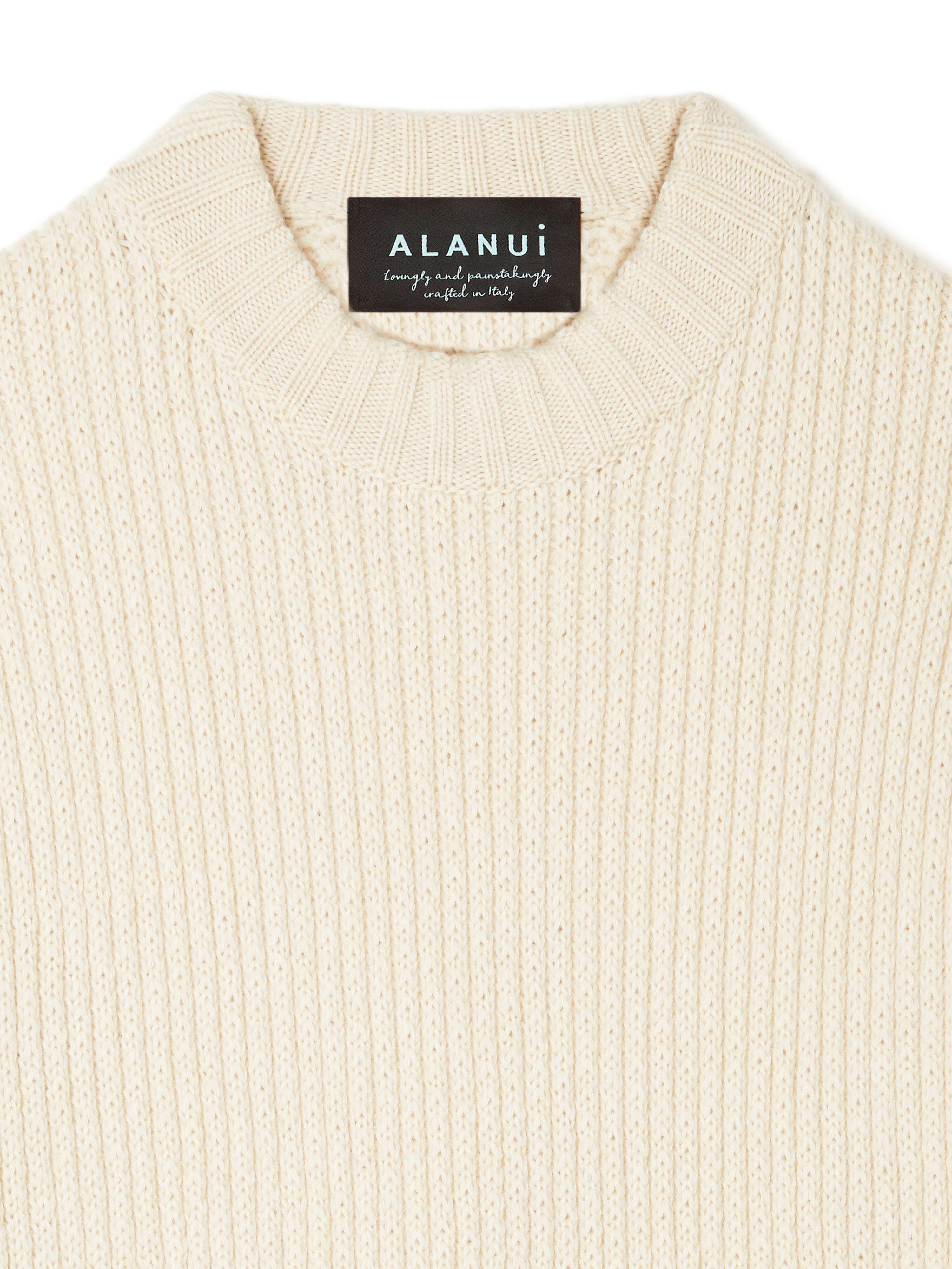 Alanui Alanui Finest Sweater Canvas LWHE067R24KNI002