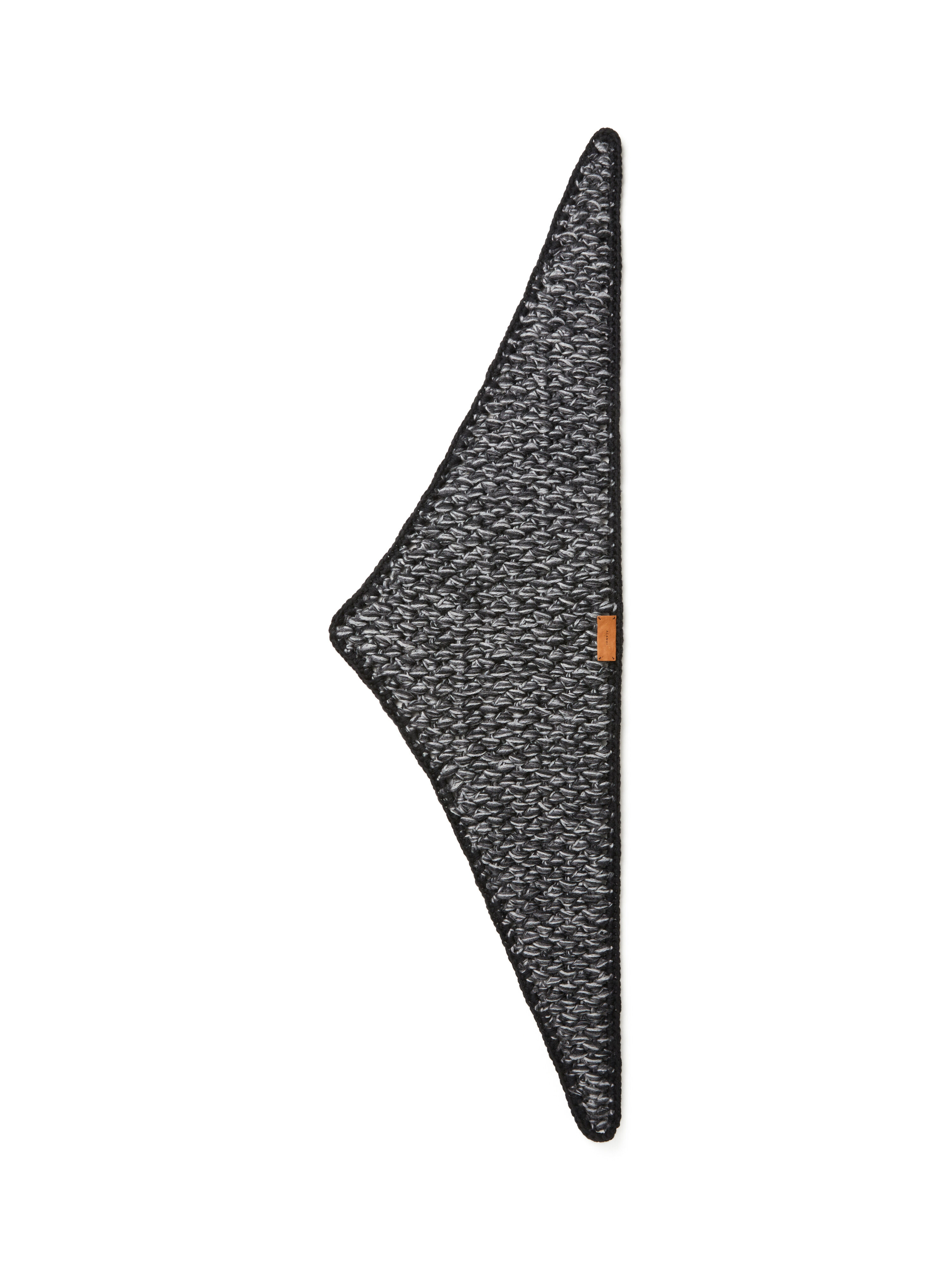 Alanui Sweet Winter Foulard Charcoal-Ardesia LMMI001E25KNI001