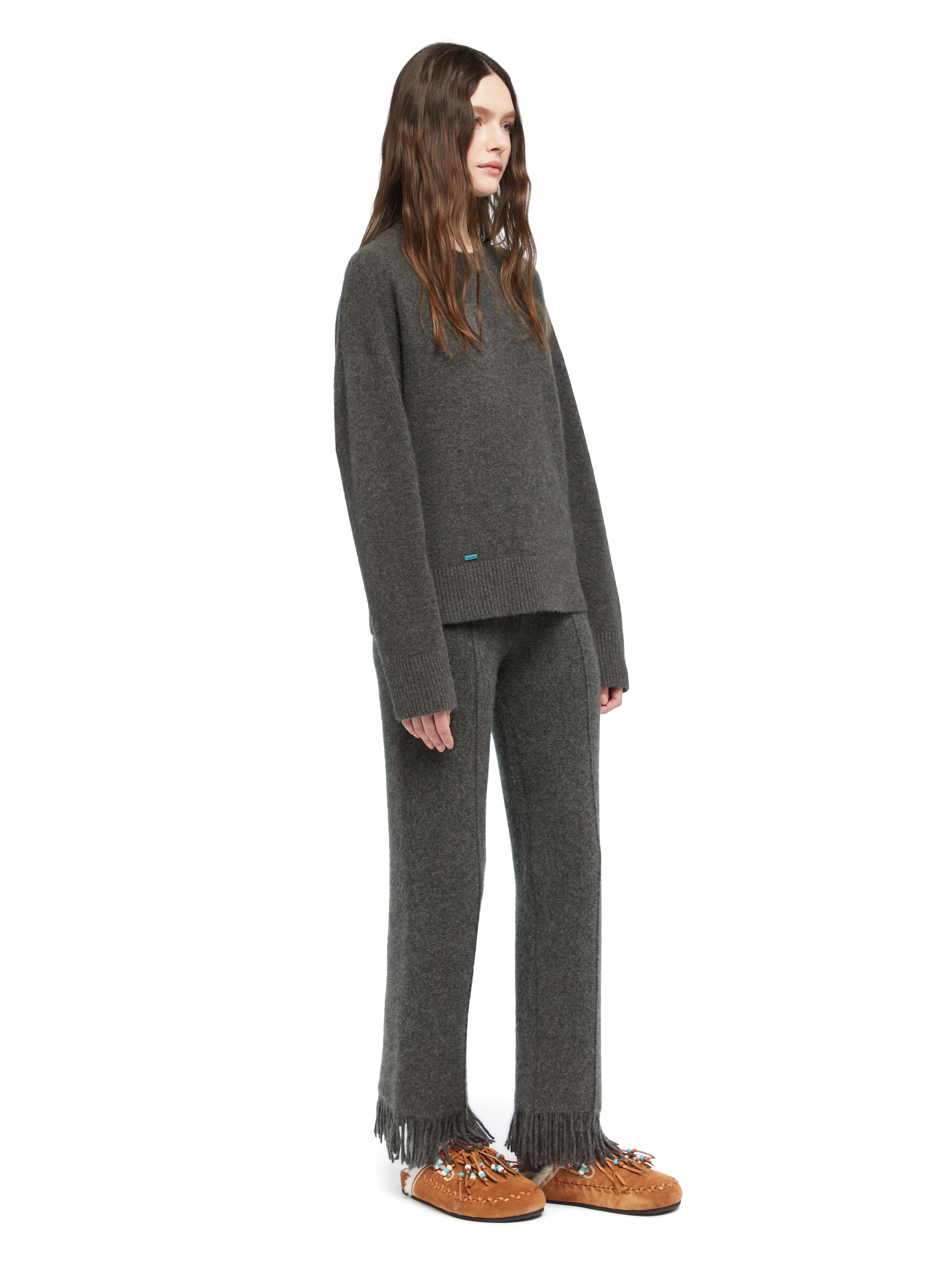 Alanui Alanui Finest Sweater Thunderstorm LWHE067E25KNI001