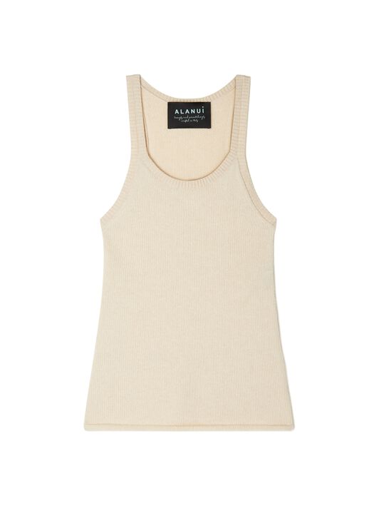 Alanui Alanui Finest Tank Top Canvas LWHT005R25KNI001