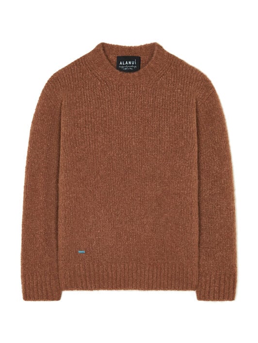 Alanui Alanui Finest Sweater Luli Brown LMHE033E25KNI004 Alanui Alanui Finest Sweater Luli Brown LMHE033E25KNI004