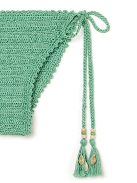 Alanui Sea Nomad Crochet Bikini Acquamarine