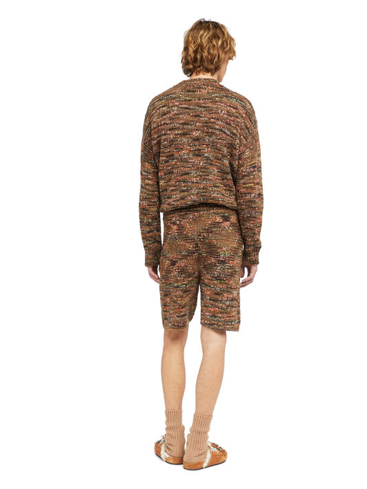 Alanui Grunge Beat Shorts Dark Dust-Multicolor LMHM004E25KNI001
