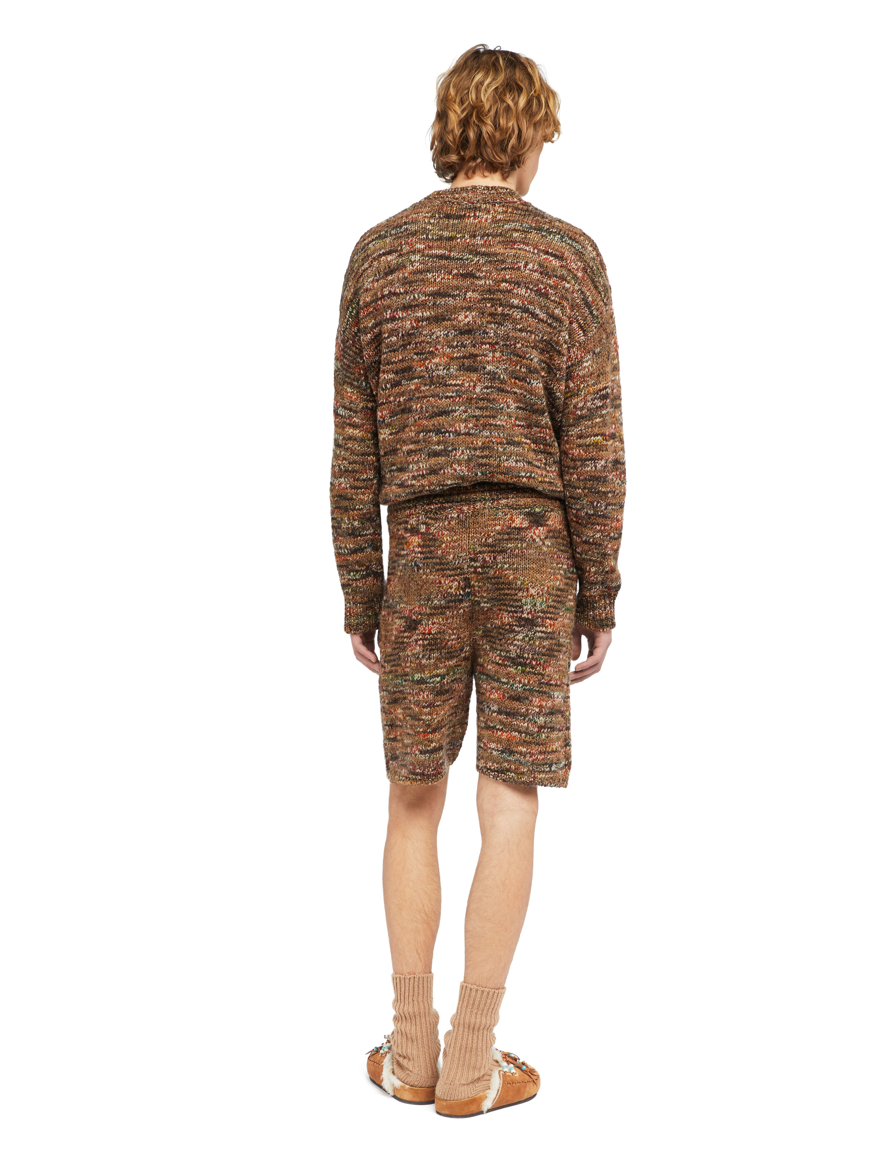 Alanui Grunge Beat Shorts Dark Dust-Multicolor LMHM004E25KNI001