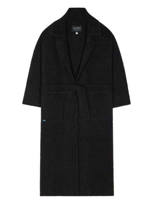 Alanui Alanui Finest Coat Black LWHQ013E24KNI001